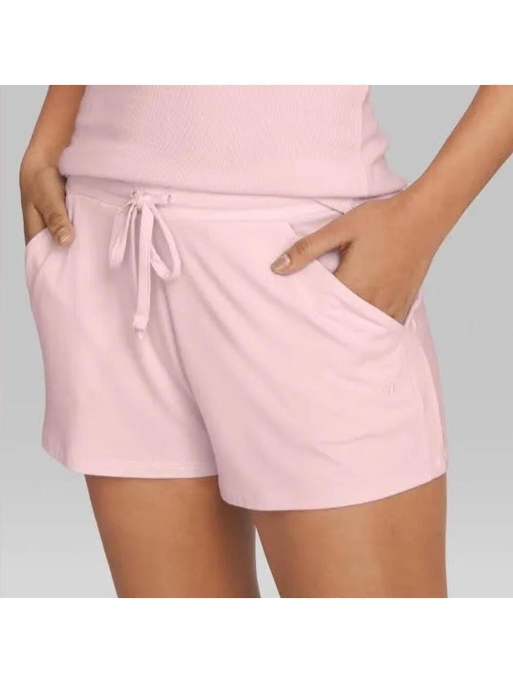 NWT Tommy John W Lounge Shorts XS in pink Barely There